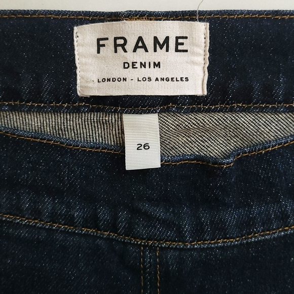 Frame Denim Jeans Studded Yoke High Waist 26 - Picture 8 of 12